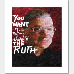 You can't handle the Ruth - The Notorious RGB Posters and Art